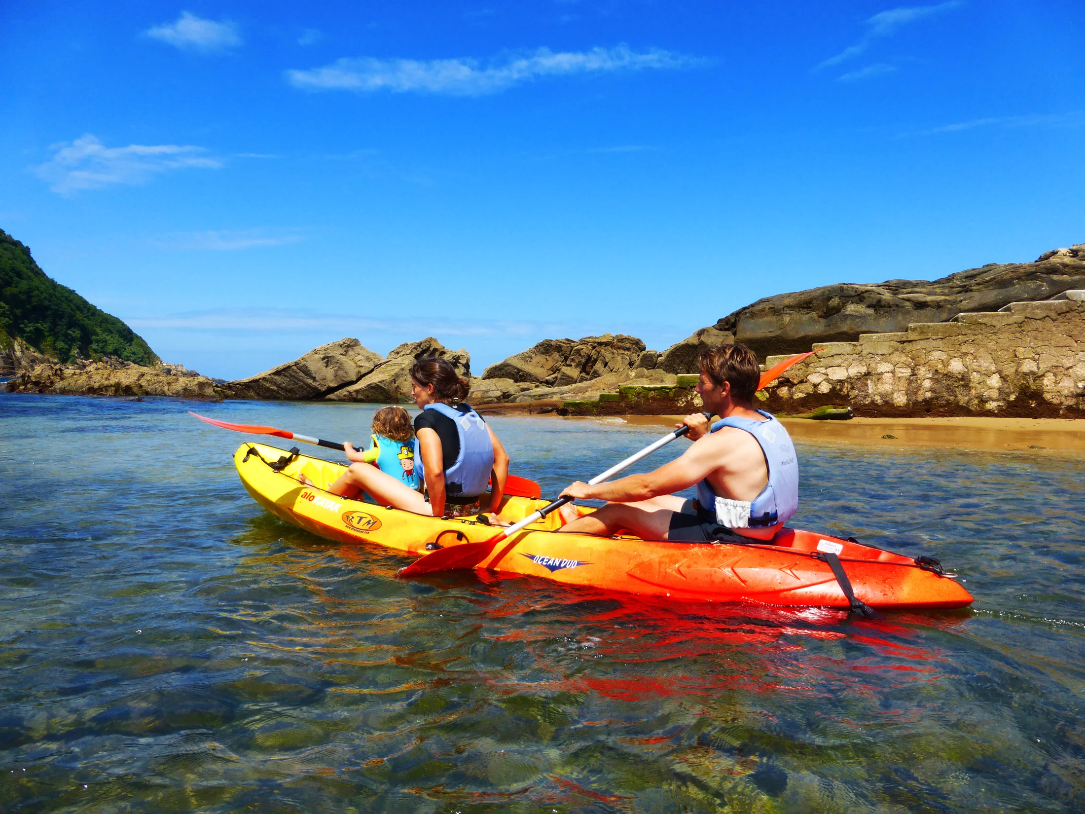 kayak en Donostia/San Sebastián